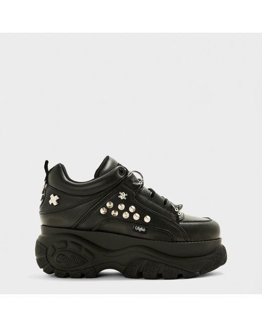 Buffalo Black Punk Chunky Trainers