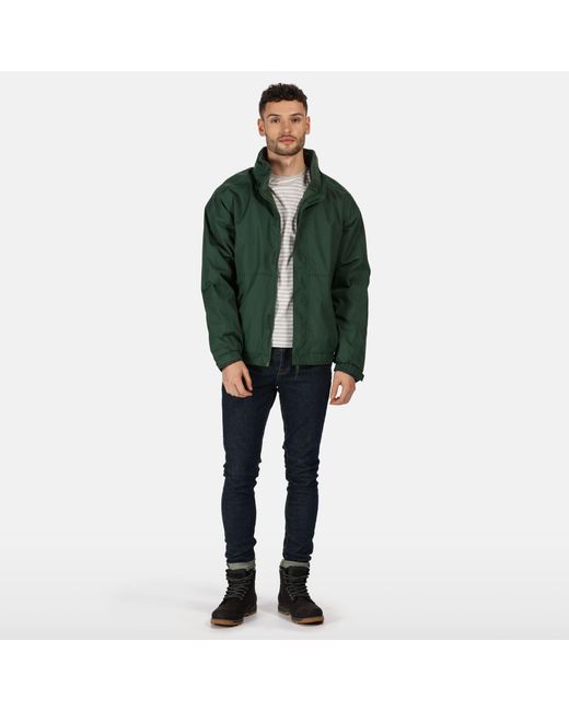 Regatta Green Dover Fleece Lined Waterproof Insulated Bomb for men