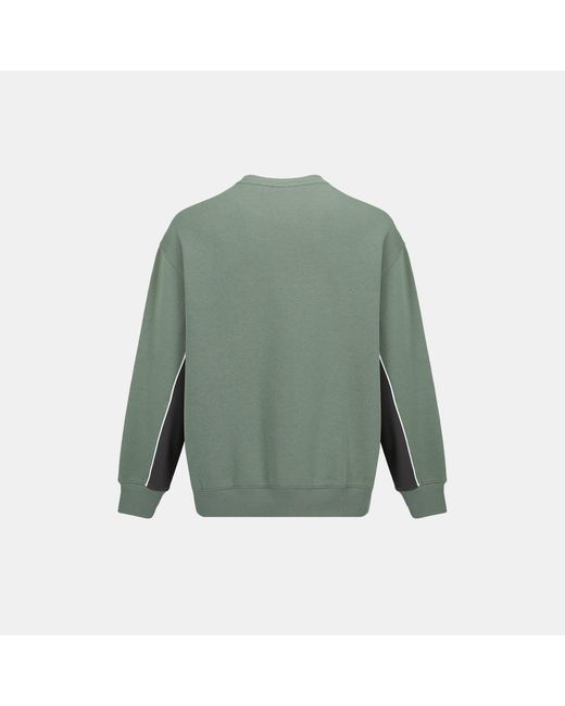 Slazenger 1881 Green Fleece Sportswear Crew Sweat for men