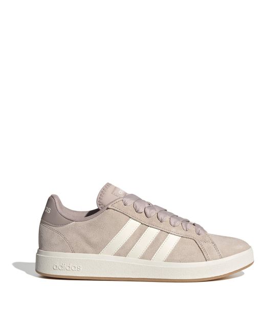 Adidas Pink Adiads Grand Court Base 00S Shoes for men
