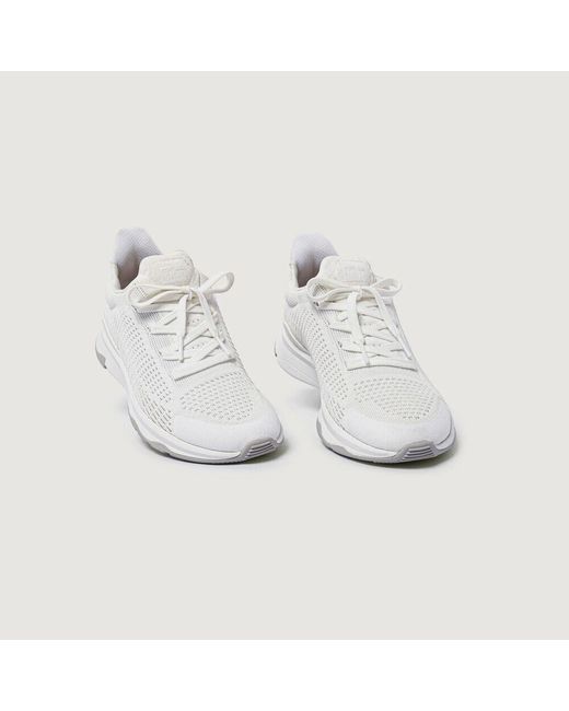 Fitflop White Vitamin Ffx Knit Sports Trainers