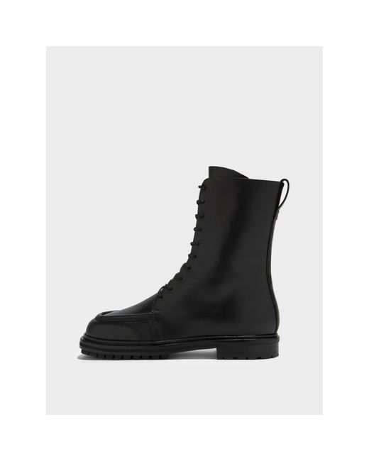 Aeyde Black Tate Boot Ankle Heeled Boots