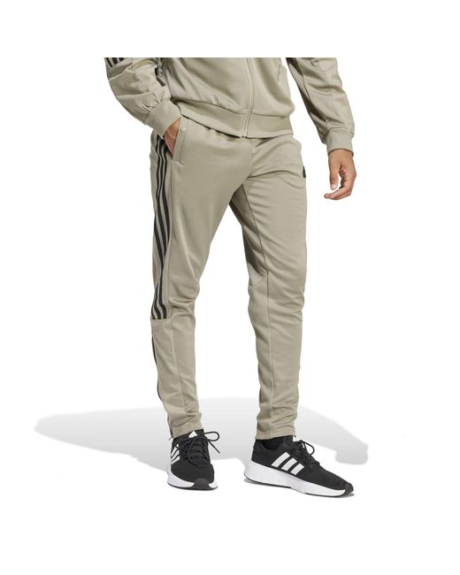 Adidas Gray Tiro Material Mix Pants for men