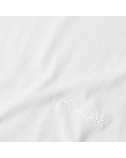 Fear Of God White Oversized T-Shirt for men
