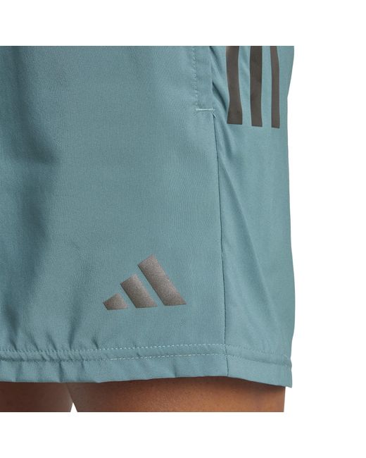 Adidas Blue Own The Run Shorts Running for men