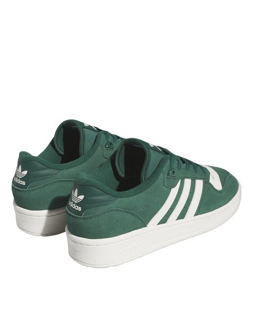 Adidas Green Rivalry Low Basketball Trainers for men