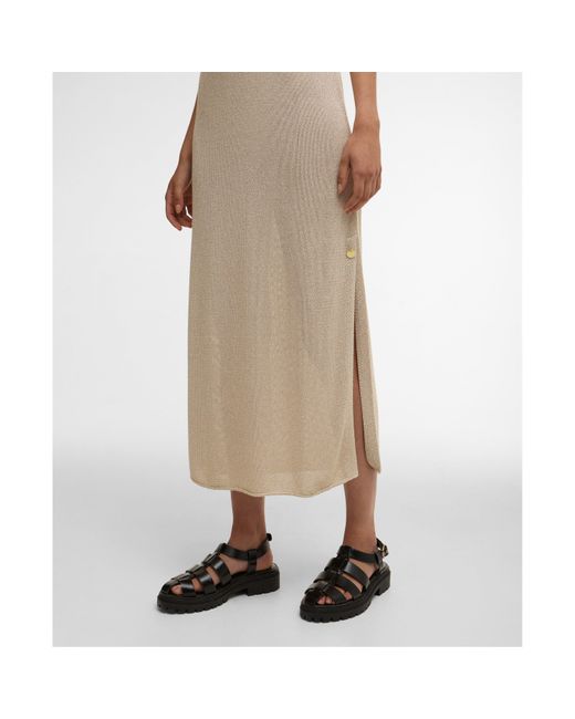 Barbour Natural Knitted Jumper Dress