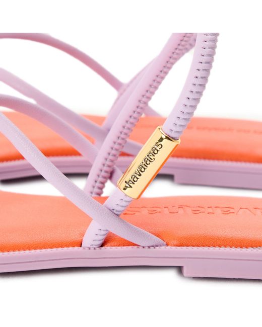 Havaianas Pink Una Sandal Flip Flops