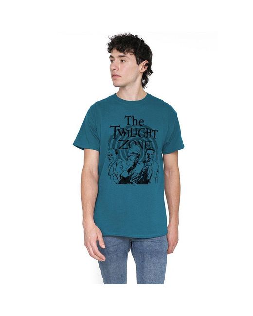 Other Blue Twilight Zone Beholder T Shirt Slate for men