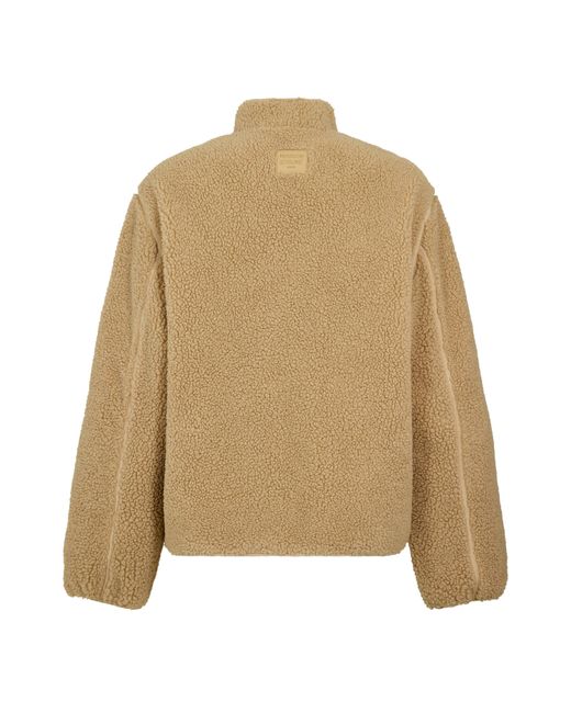 Maison Kitsuné Natural Fleece Sherpa Jacket for men