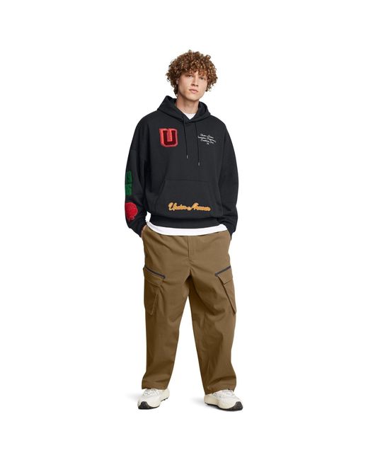 Under Armour Brown Utility Cargo Joggers for men