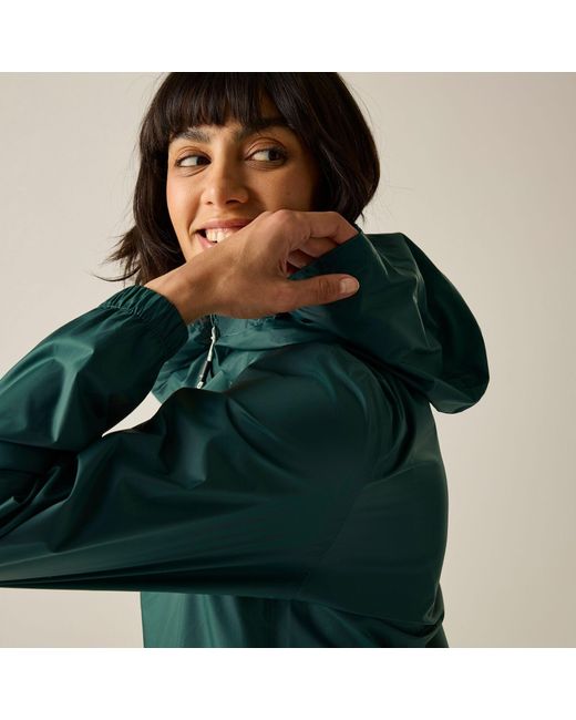 Regatta Green Pack It Iii Waterproof Jacket