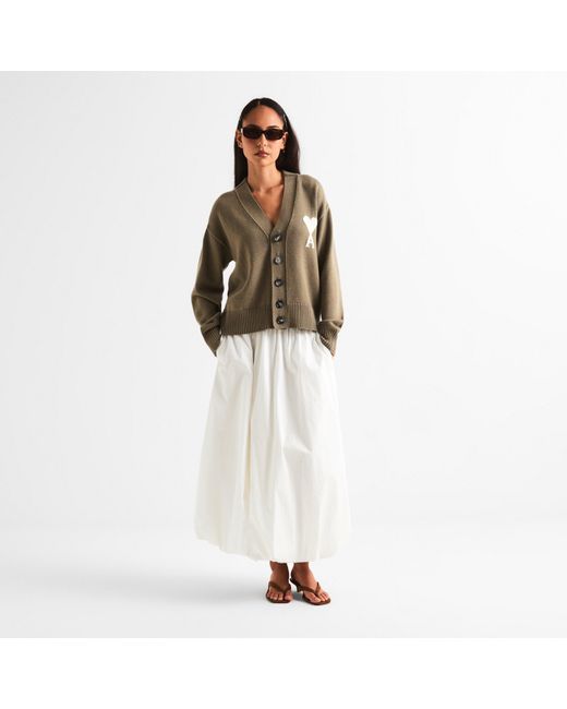 AMI Green Cardigan