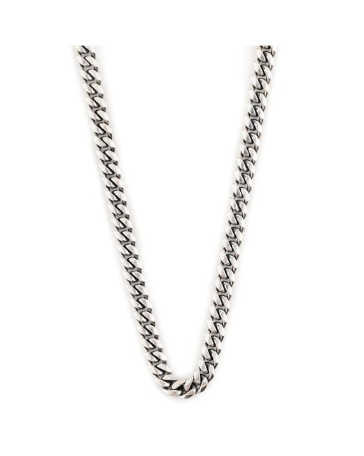 Serge Denimes Metallic Curb Chain Necklace for men