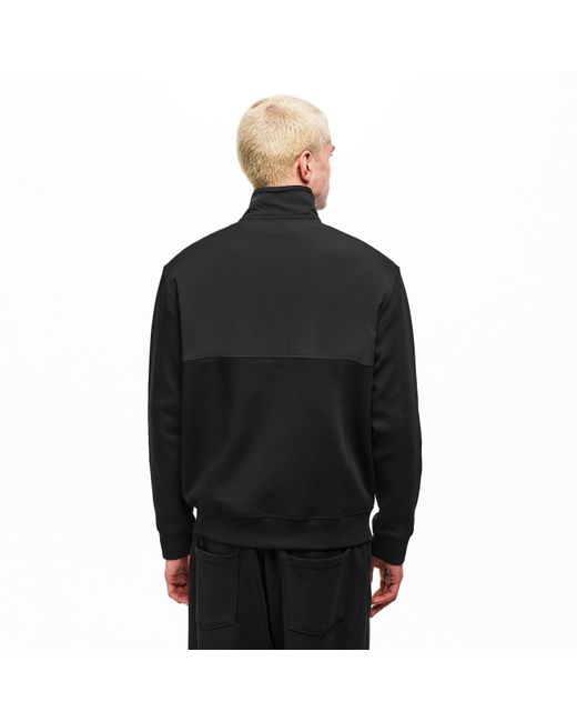ARMANI EXCHANGE Black Coach Jacket for men
