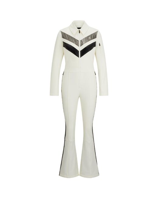 Boss Gray Weather Resistant Tailored Fit Ski Suits