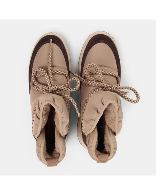 Fitflop Brown Mesh Breathable Flat Ankle Boots