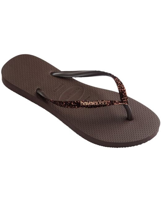 Havaianas Brown Flip Flops
