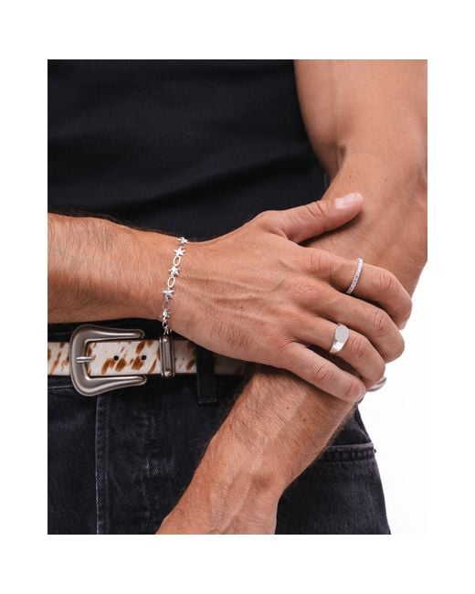 Common Lines Metallic Stella Bracelet