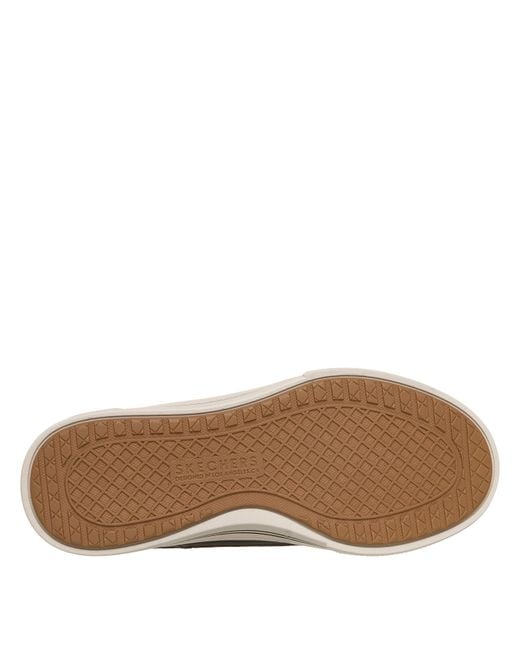 Skechers Black Arch Fit Arcade Slip-On Trainers for men