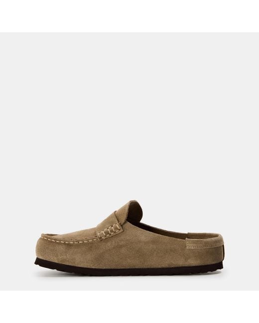 Birkenstock Natural Naples Wrapped Clogs for men