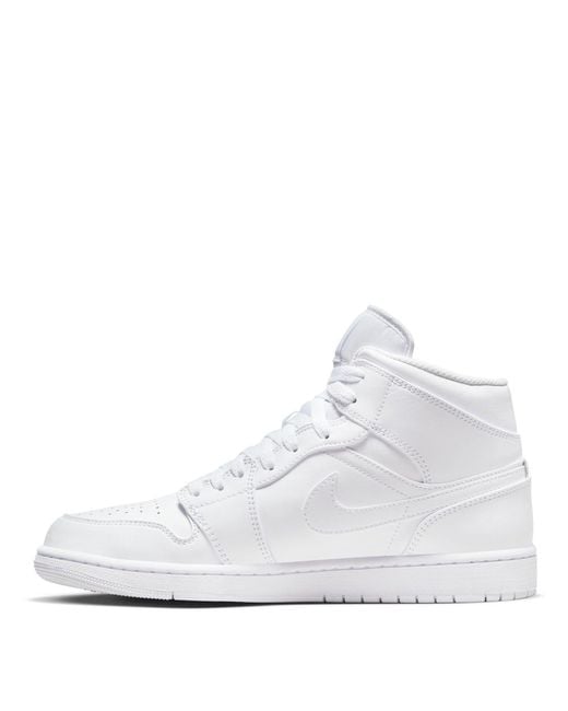 Nike White High-Top Trainers for men