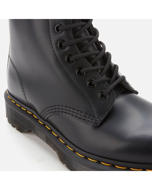 Dr. Martens Black 1460 Bex Smooth Platform Boots