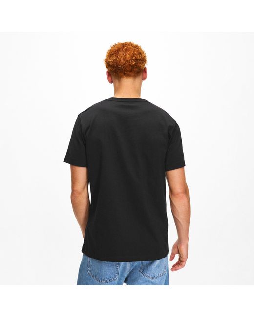 Calvin Klein Black Core Logo T Shirt for men