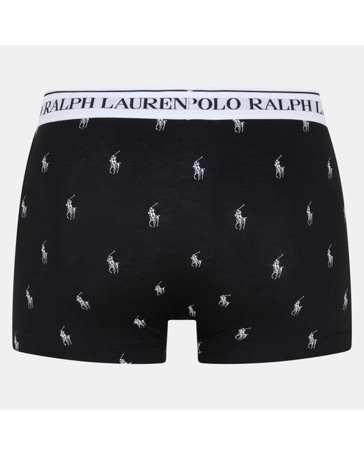Polo Ralph Lauren White 3-Pack Cotton Trunks for men