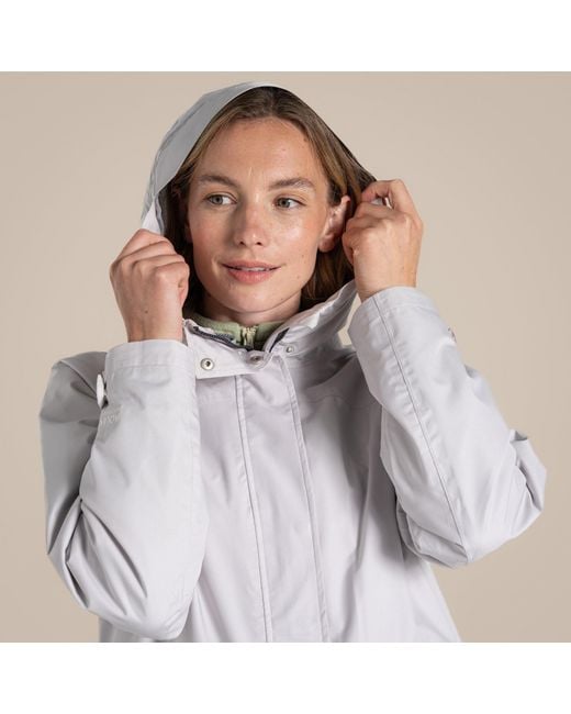 Craghoppers Gray Kaia Rain Anorak