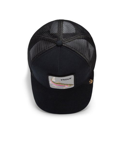 Goorin Bros Black Animal Farm Trucker Cap for men