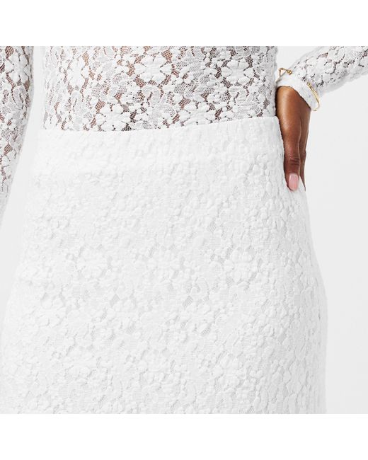 EDITED White Catalin Skirt