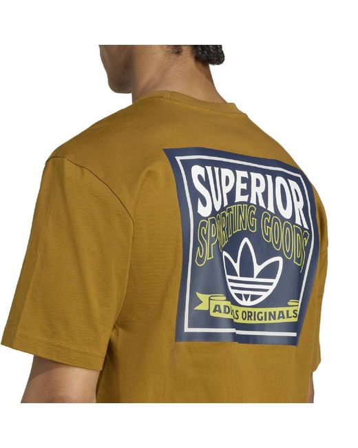 Adidas Originals Yellow Adidas Wabash Loose for men