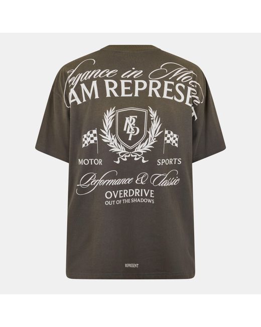Represent Gray Crest T-Shirt for men