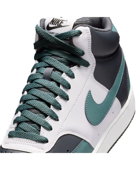 Nike Blue Court Vision Mid Next Nature for men