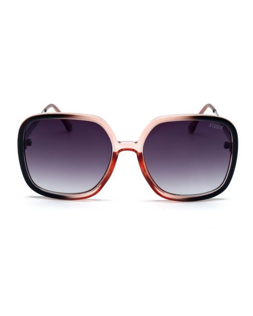 Storm Purple Square Sunglasses