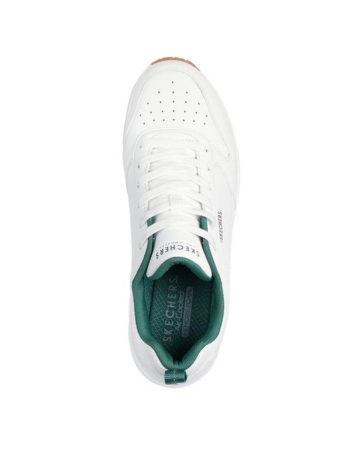 Skechers White Uno Stand On Air Trainers for men