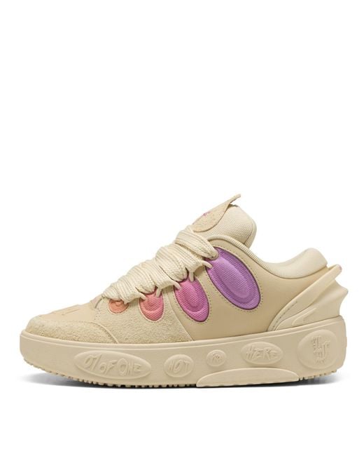 PUMA Natural La France Bright Lights Basketball Trainers for men