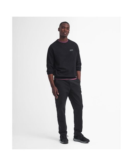 Barbour Blue Essential Sweatshirt for men