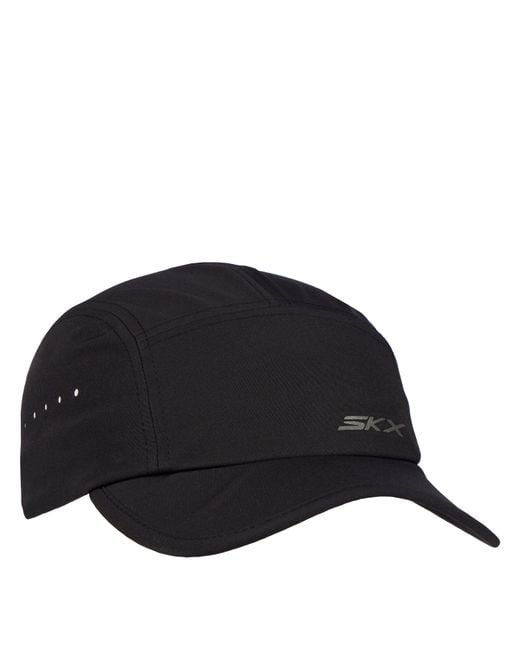 Skechers Black Pacer Run Hat Running Cap