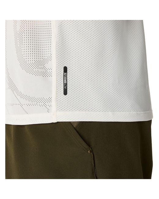 Asics White Match Actibreeze Polo-Shirt for men