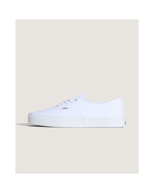 Vans White Authentic Canvas Trainers for men