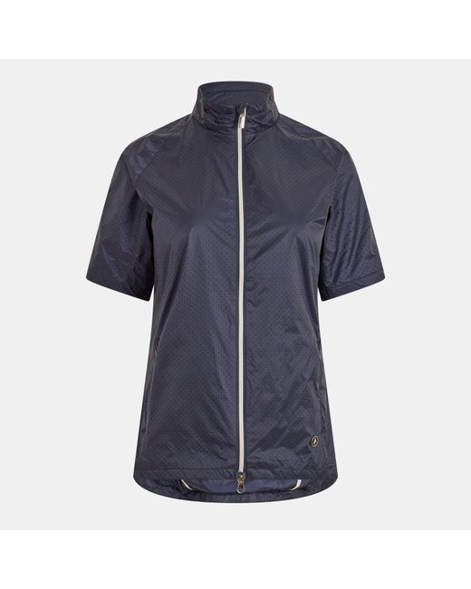 Calvin Klein Blue Weather Resistant Performance Golf Jacket
