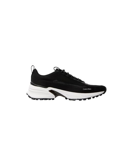 Calvin Klein Black Low-Top Trainers for men
