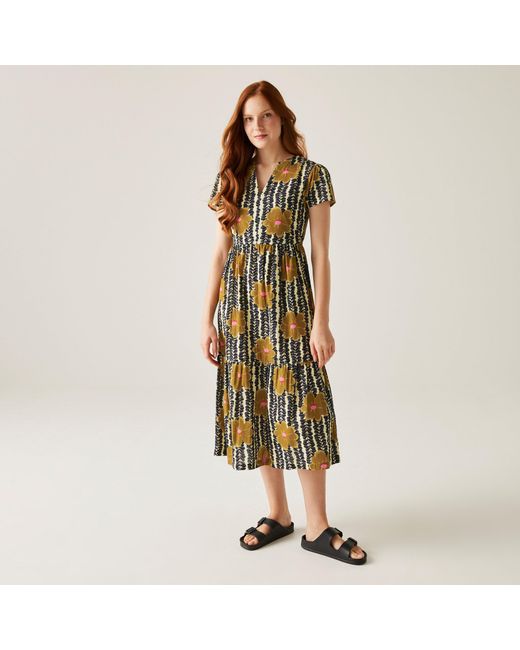 Regatta Green Orla Kiely Smock Dress
