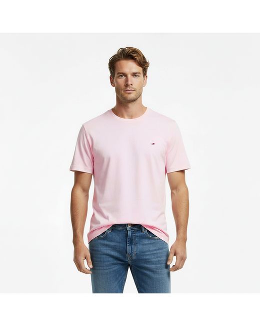 Tommy Hilfiger Pink Short-Sleeved T-Shirt for men