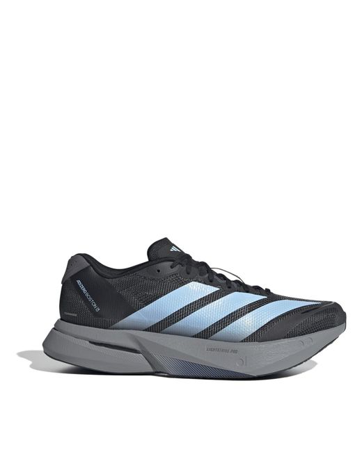 Adidas Blue Adizero Boston 13 Road Running Shoes for men