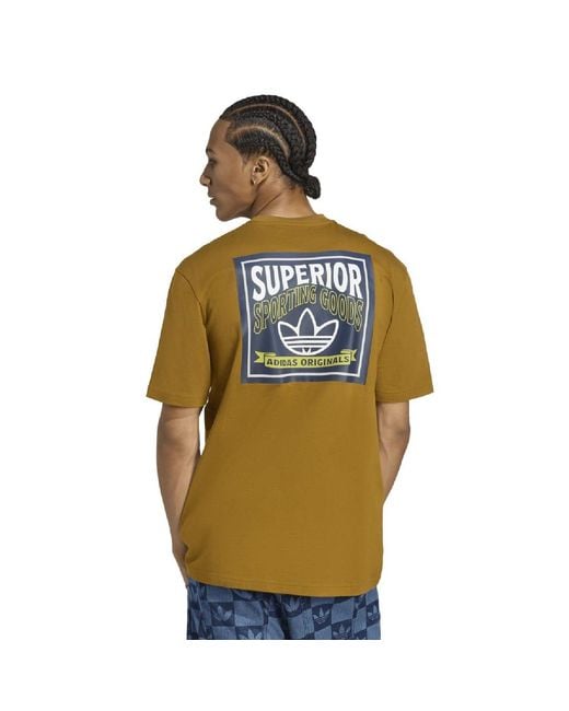 Adidas Originals Yellow Adidas Wabash Loose for men