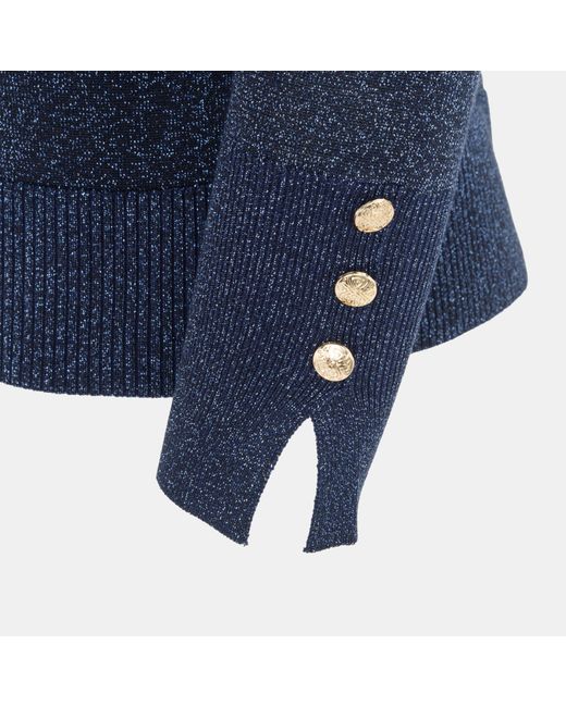 Biba Blue Shimmer Jumper Ld61