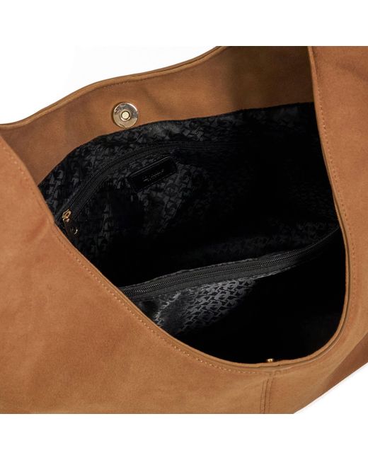 Dune Brown Hobo Bag